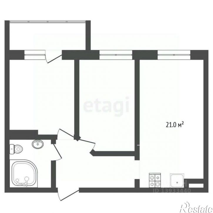 2-комн квартира улица Тимофея Чаркова, 81 к2,  д. 81 к2