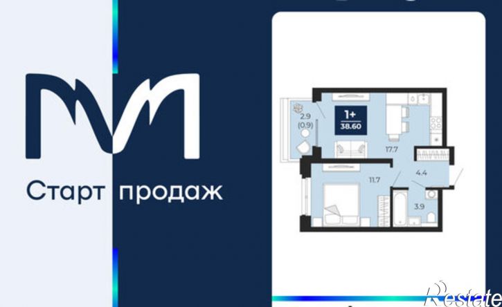 1-комн квартира пр-д капитана Куликова, 7,  д. 7