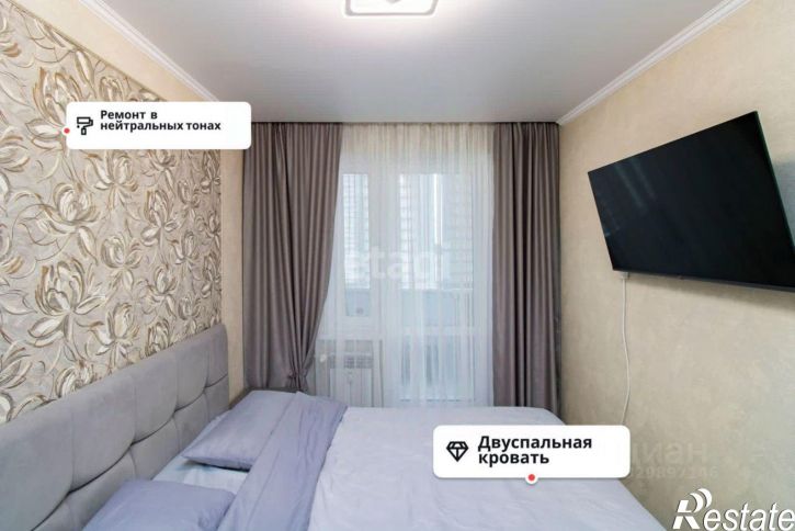 2-комн квартира Беловежская улица, 19,  д. 19