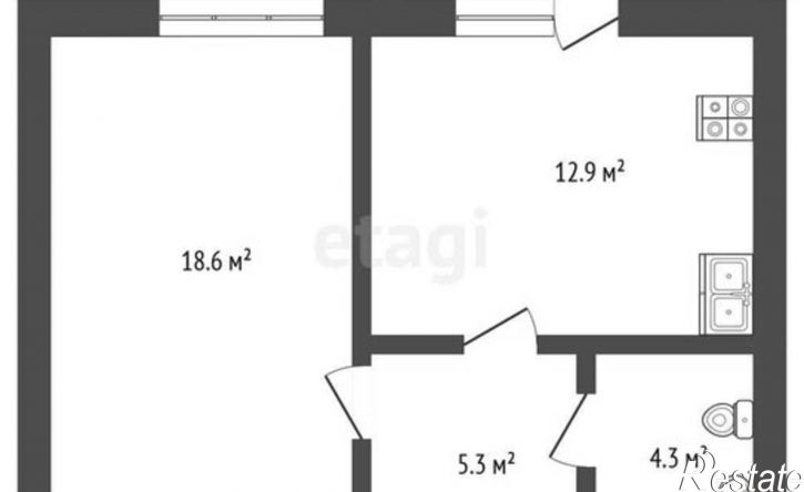 1-комн квартира Московский тракт, 152,  д. 152