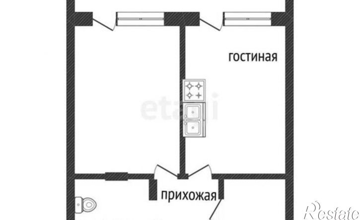 1-комн квартира ул Суходольская, 14,  д. 14