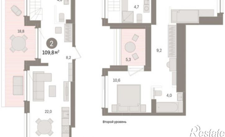 2-комн квартира в новом доме ул Урайская, 67,  д. 67
