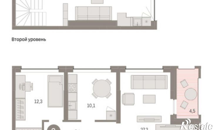 2-комн квартира в новом доме ул Муравленко, 9,  д. 9