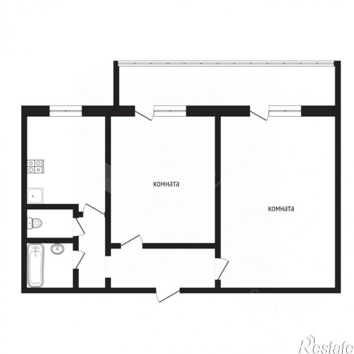 2-комн квартира Юганский проезд, 11,  д. 11