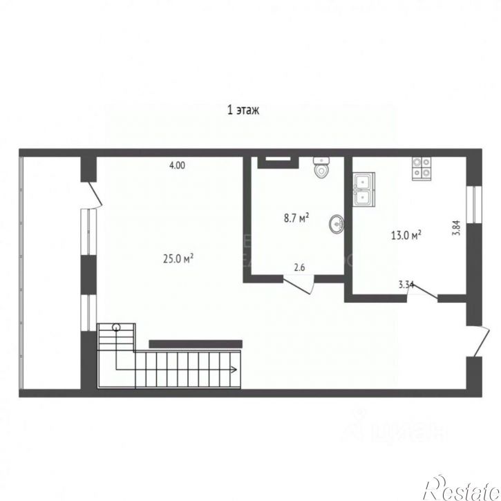 4-комн квартира улица Газодобытчиков, 19,  д. 19