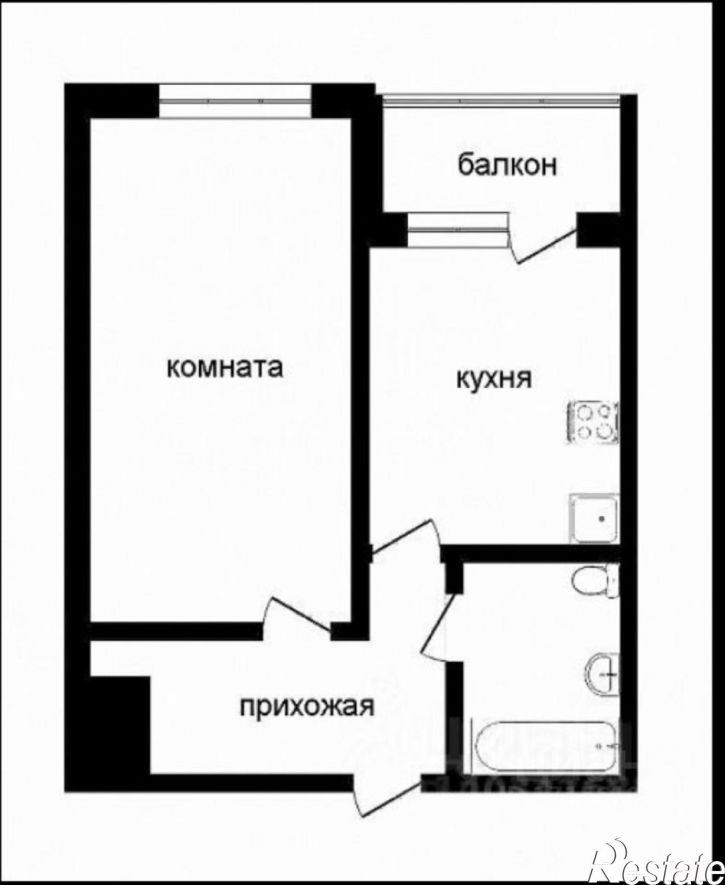 1-комн квартира улица Ветеранов Труда, 9А к1,  д. 9А к1