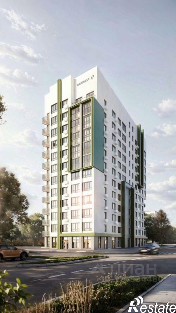 3-комн квартира в новом доме Ставропольская улица, 1,  д. 1