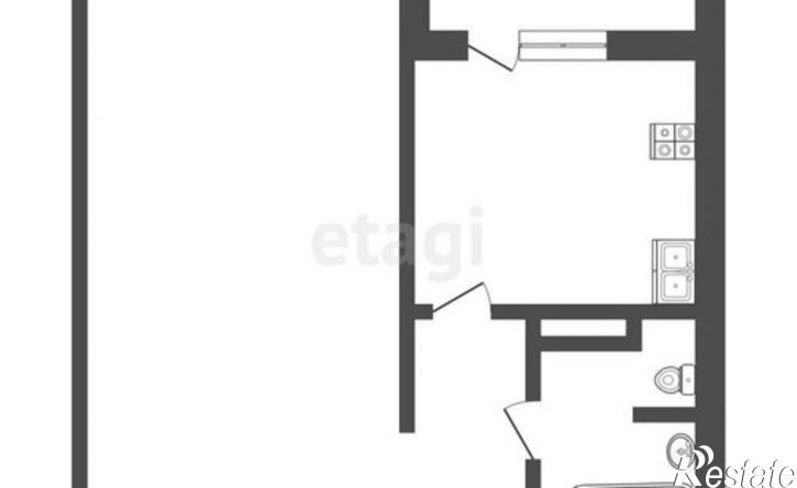 1-комн квартира ул Федюнинского, 54,  д. 54