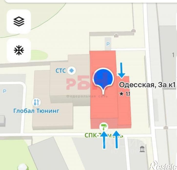 Офис Одесская улица, 3 с1,  д. 3 с1