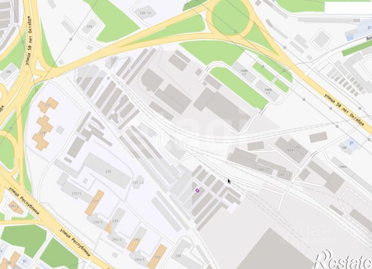 Гараж/парковка улица Республики, 247,  д. 247
