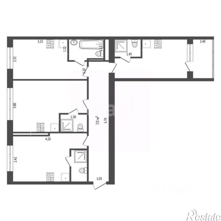 3-комн квартира улица Энергетиков, 6,  д. 6