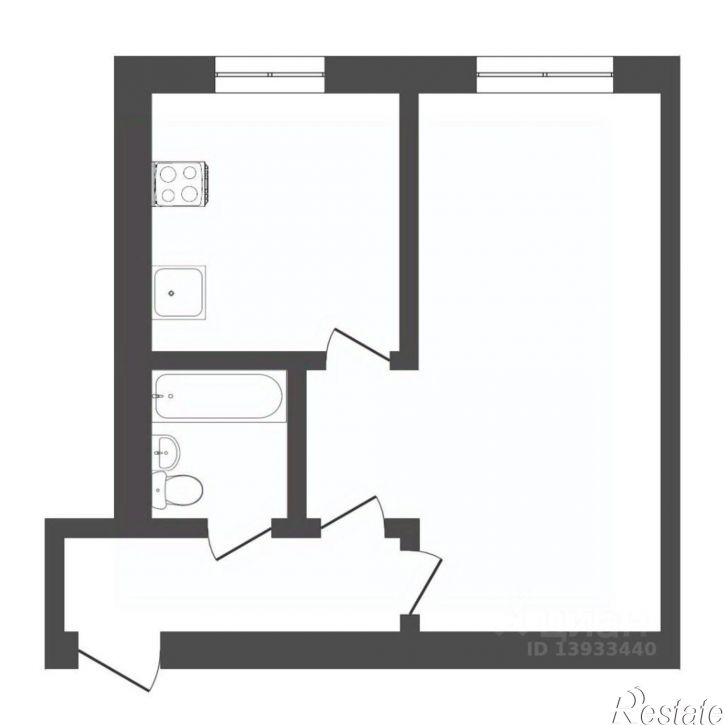1-комн квартира проезд Геологоразведчиков, 33,  д. 33