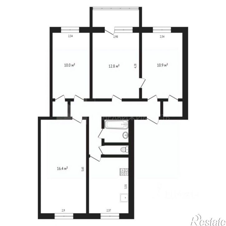 4-комн квартира ул Минская, 5а,  д. 5а