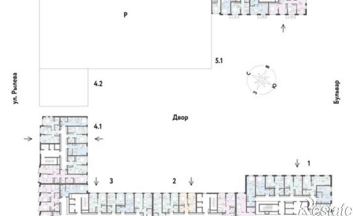 2-комн квартира в новом доме Ярославская улица, 63А,  д. 63А