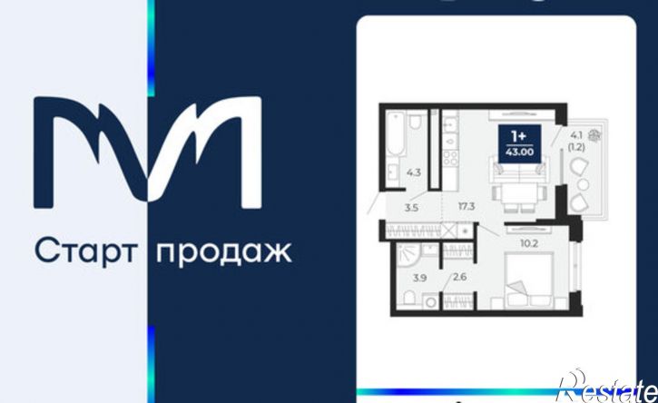 1-комн квартира пр-д капитана Куликова, 9,  д. 9