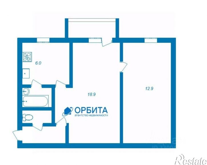 2-комн квартира проезд Геологоразведчиков, 7,  д. 7