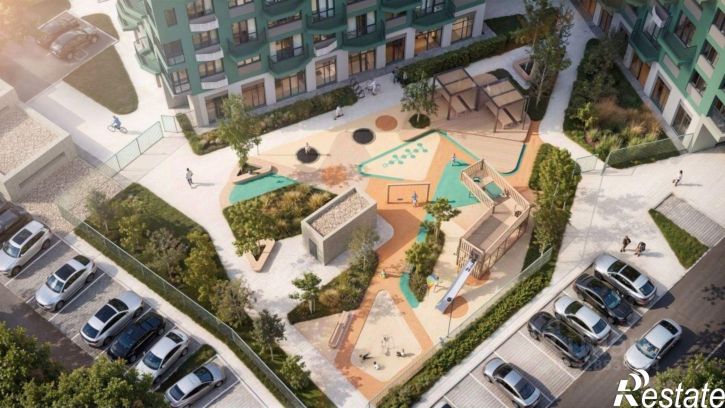 1-комн квартира в новом доме улица Рылеева, 28,  д. 28