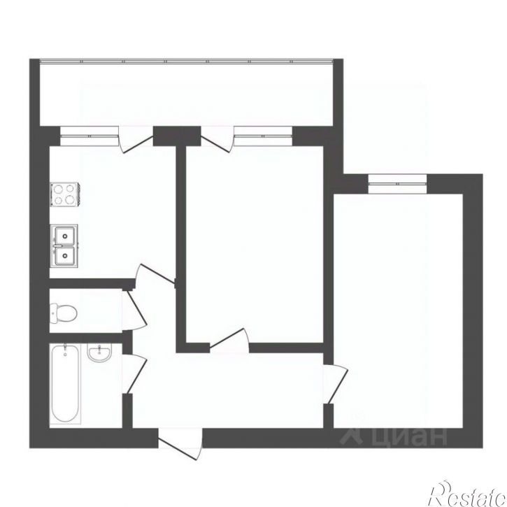 2-комн квартира Червишевский тракт, 15,  д. 15