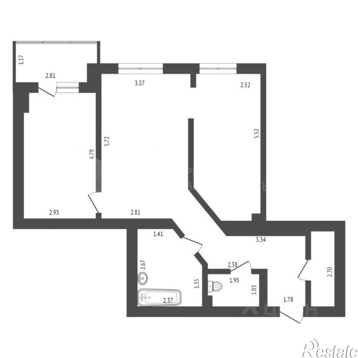 2-комн квартира Широтная улица, 120 к1,  д. 120 к1