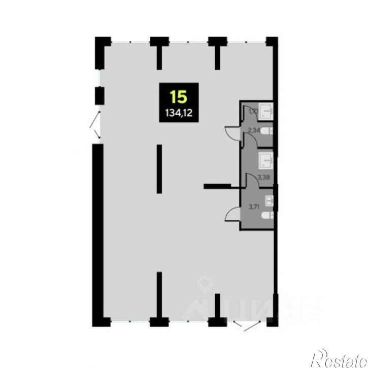 Офис улица Первооткрывателей, 25,  д. 25