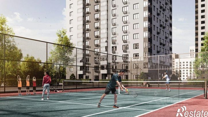 2-комн квартира в новом доме ул Республики, 204а 1,  д. 204а 1,  к. 1