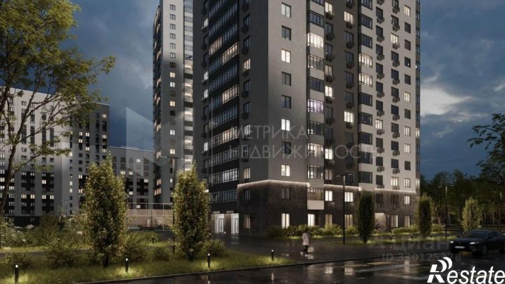 2-комн квартира в новом доме ул Республики, 204а 1,  д. 204а 1,  к. 1