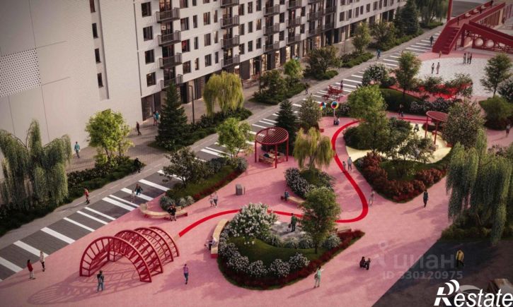 1-комн квартира в новом доме ул Интернациональная, д 199 к 10