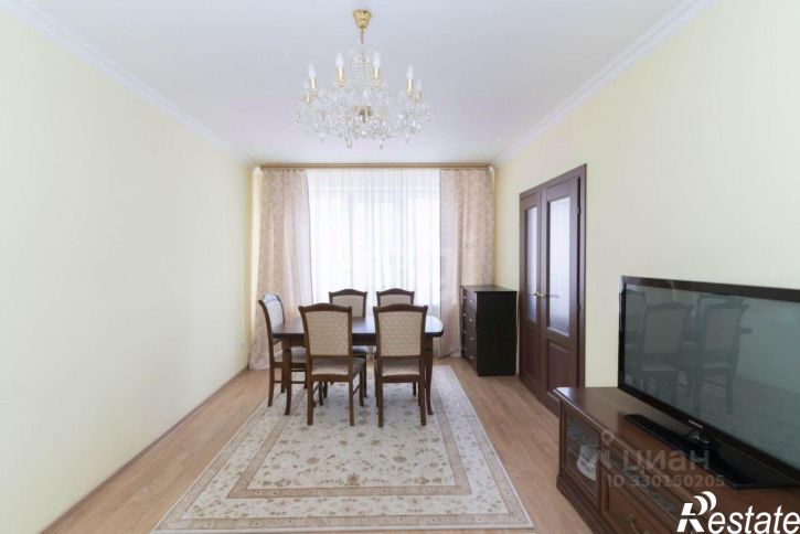 3-комн квартира улица Николая Зелинского, 19,  д. 19