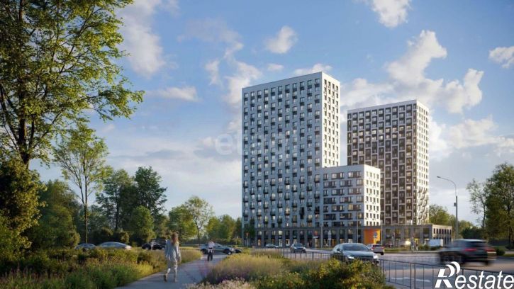 1-комн квартира в новом доме улица Ветеранов Труда, 36 к1,  д. 36 к1