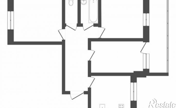 3-комн квартира ул Газовиков, 6,  д. 6