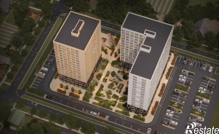 2-комн квартира в новом доме Сосьвинская улица, 33 к1,  д. 33 к1