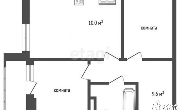 2-комн квартира улица Газовиков, 44,  д. 44