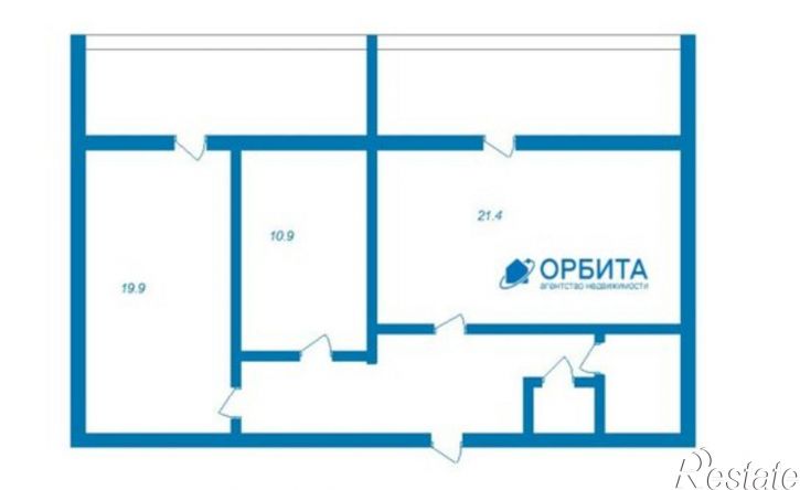 2-комн квартира улица Самарцева, 29,  д. 29