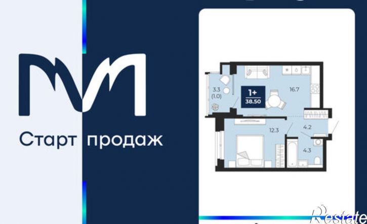 1-комн квартира пр-д капитана Куликова, 9,  д. 9