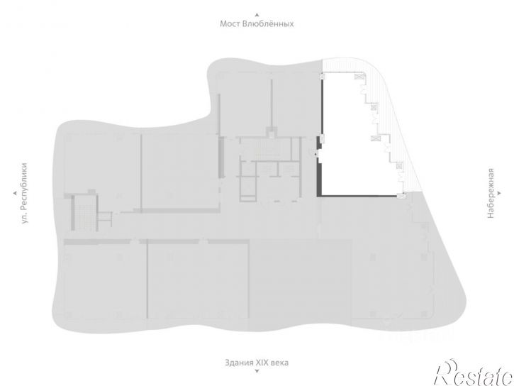 3-комн квартира в новом доме улица Красина, 4,  д. 4