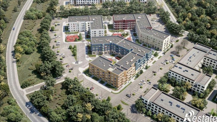 1-комн квартира в новом доме улица Сергея Свиридова, 9к1