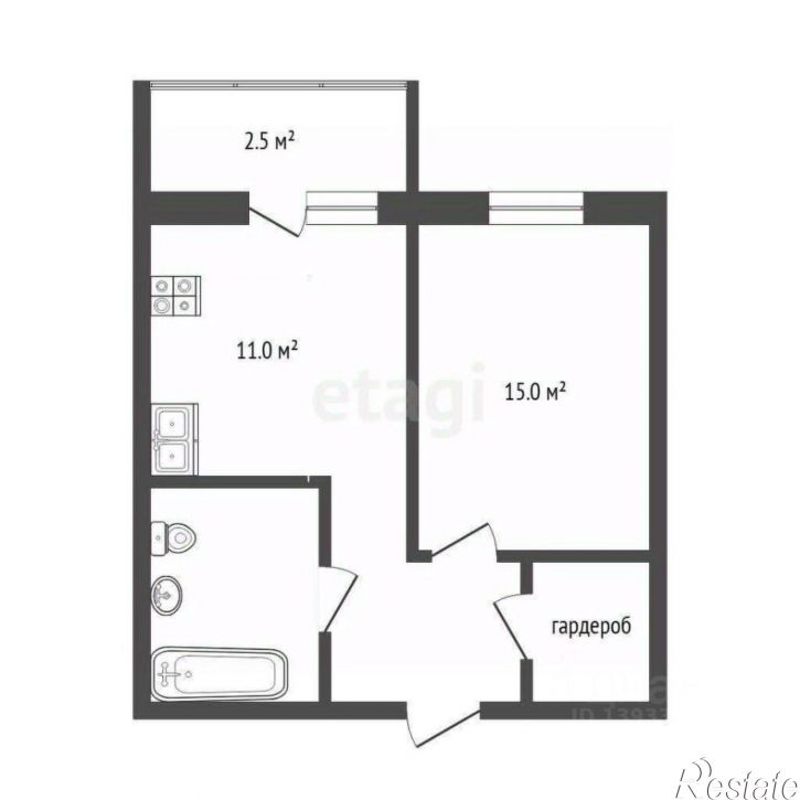 1-комн квартира ул Амурская, 39,  д. 39