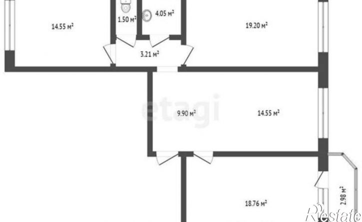 3-комн квартира ул Николая Семенова, 33,  д. 33