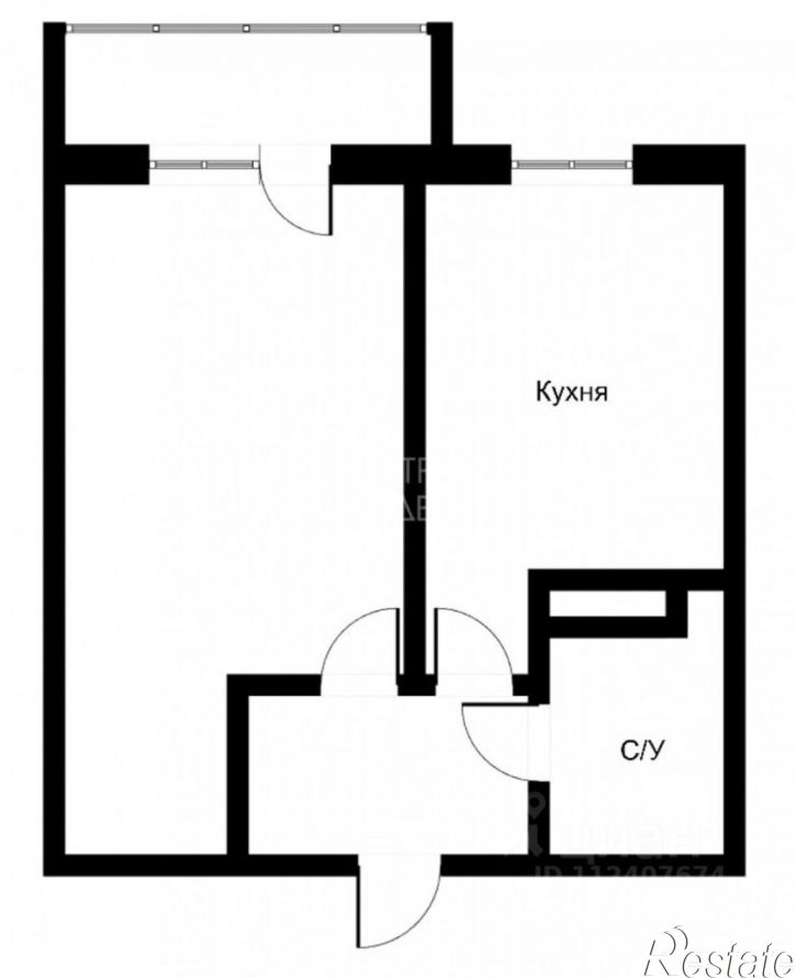 1-комн квартира ул Фармана Салманова, 4,  д. 4