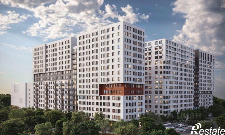 3-комн квартира в новом доме Интернациональная улица, 199к10