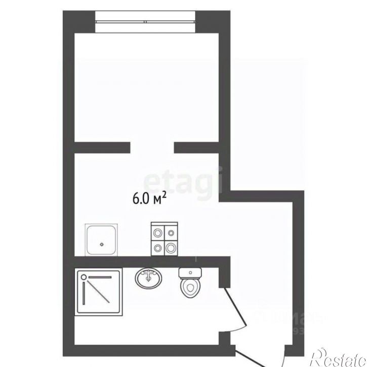 1-комн квартира Ткацкий пр-д, 6,  д. 6