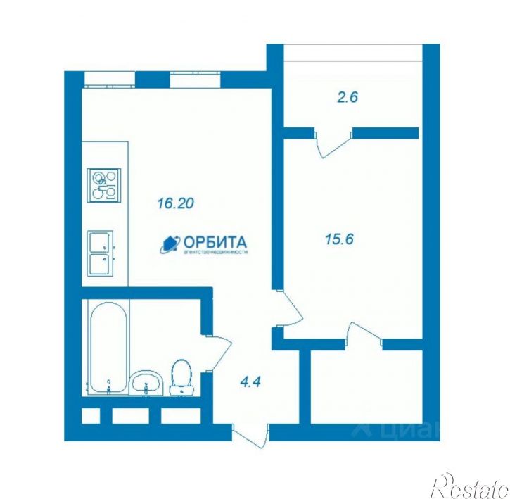 1-комн квартира улица Евгения Войнова, 3 к2,  д. 3 к2