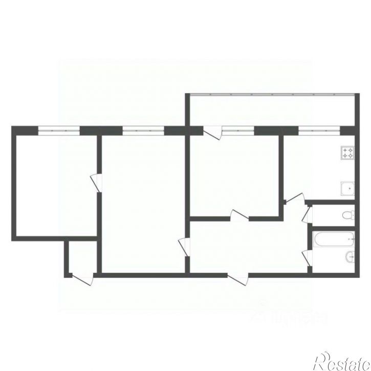 3-комн квартира Ямская улица, 96А,  д. 96А