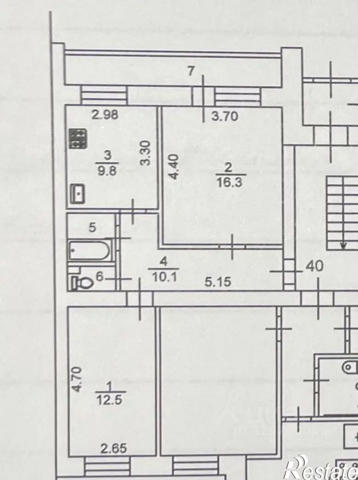 2-комн квартира улица Мельникайте, 48А,  д. 48А