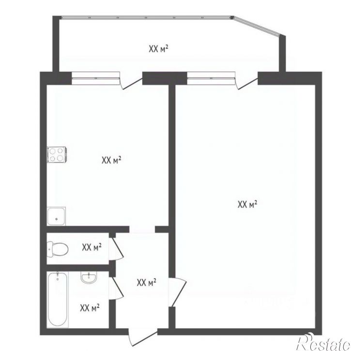 1-комн квартира Широтная улица, 126 к1,  д. 126 к1