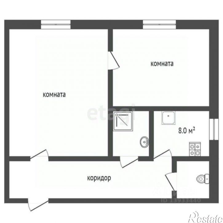 2-комн квартира ул Авторемонтная, 18б,  д. 18б
