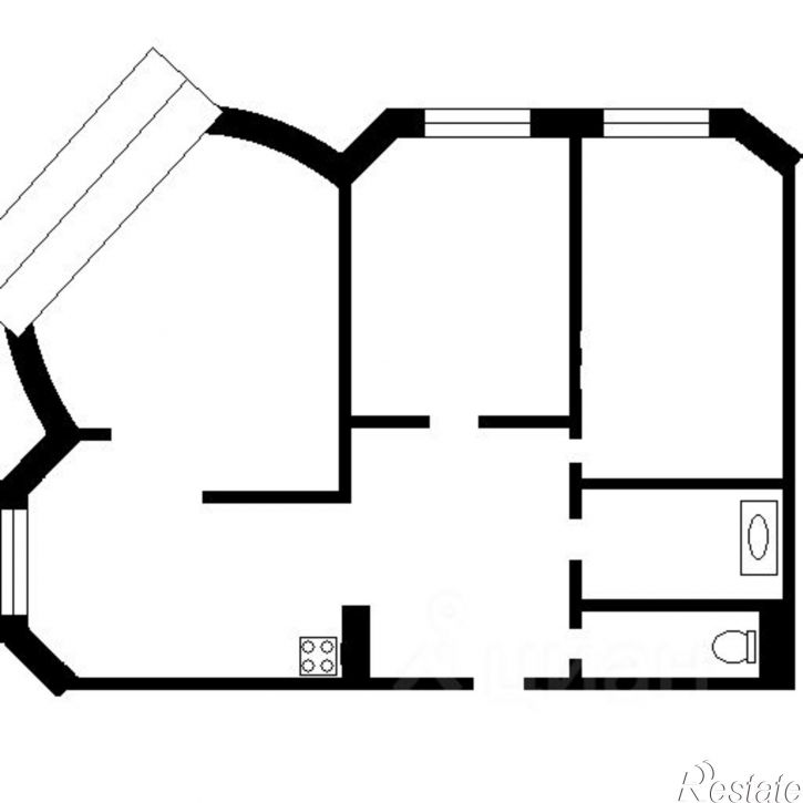 3-комн квартира улица Николая Фёдорова, 6,  д. 6