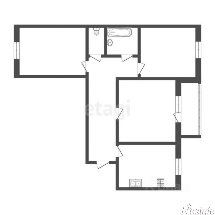 3-комн квартира Широтная улица, 103,  д. 103