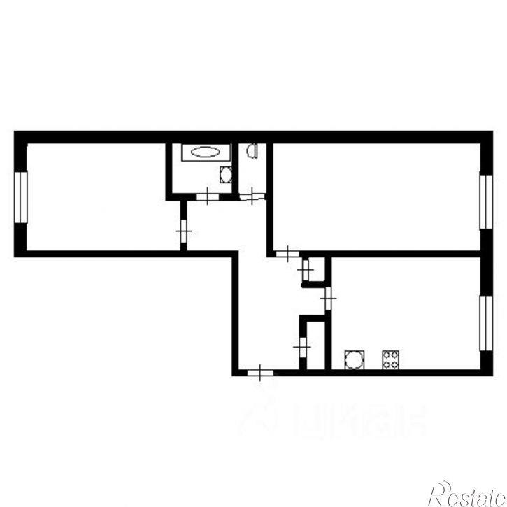 2-комн квартира ул Широтная, 25а,  д. 25а