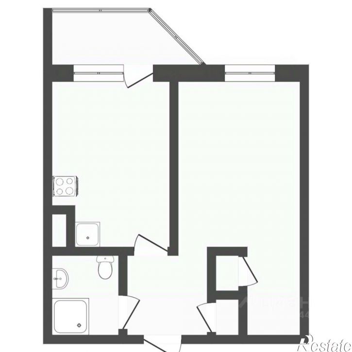 1-комн квартира ул Газопромысловая, 1 1,  д. 1 1,  к. 1